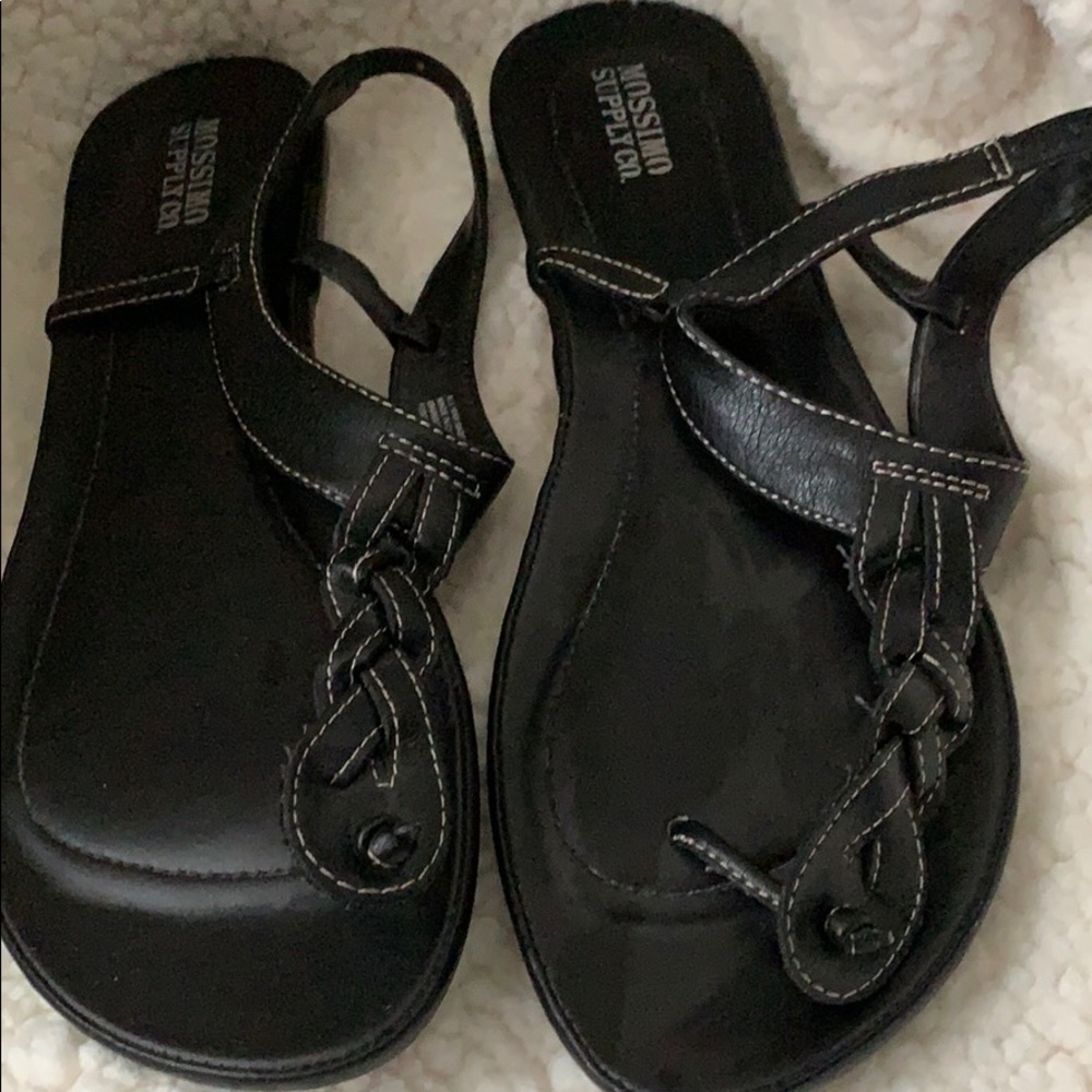 Black sandals
